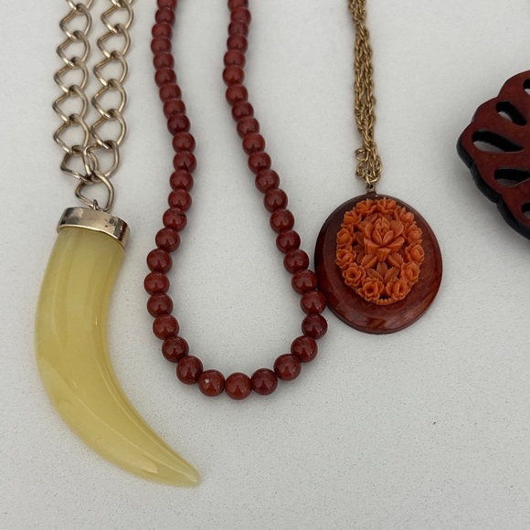 Bohemian Multi-Color Necklace Set - Picture 3 of 6